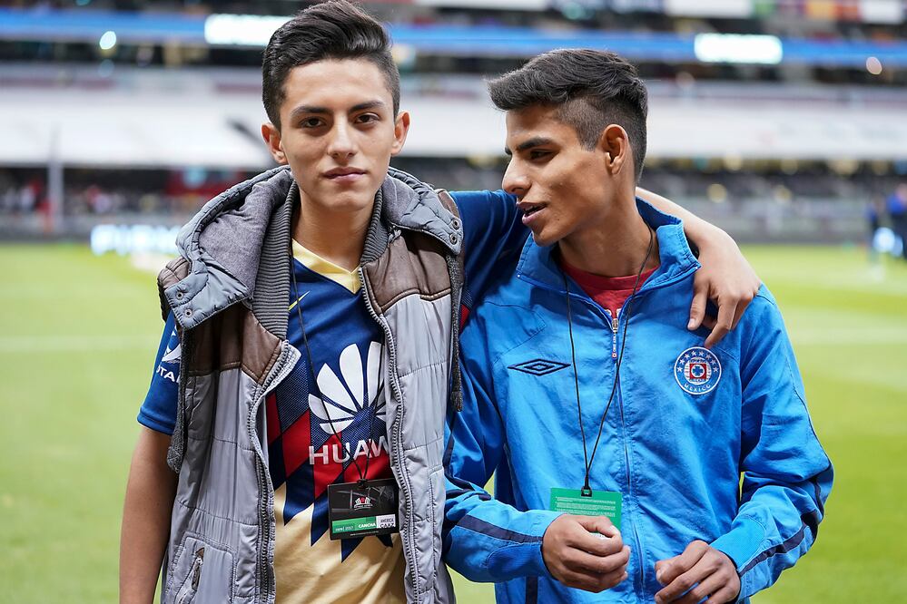 Imago7. aficionados de ambos clubes, cuyo video se hizo viral visitaron la cancha previo al partido de Octavos de Final de Copa MX