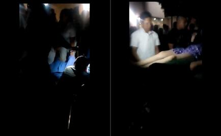Captan momento en que mujer da a luz afuera del hospital del IMSS en Naucalpan