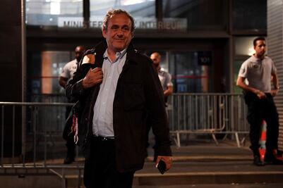 Michel Platini ya fue liberado