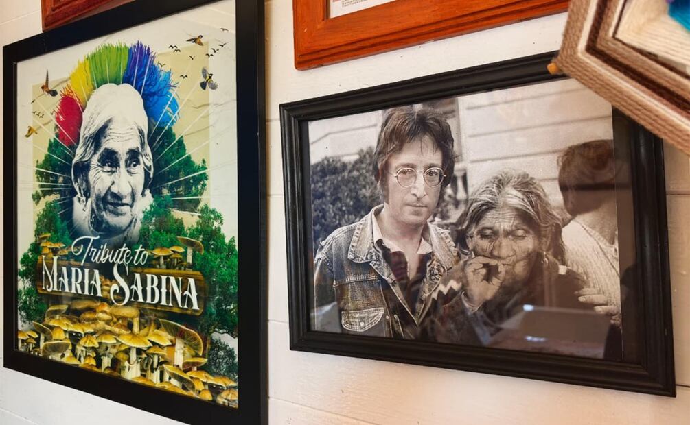 AUN SIGUE DE PIE LA CASA DE MARIA SABINA LA SACERDOTIZA DE HUAUTLA DE JIMENEZ Y CON ELLO UNA DE LAS ANECDOTAS DE LA VISITA DE LOS BEATLES PARA PROBAR SUS HONGOS FOTO EDWIN HERNANDEZ EL UNIVERSAL