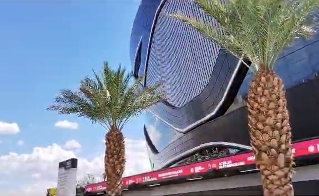 El Allegiant Stadium luce tranquilo antes de la semifinal de la Selección Mexicana / Foto: Especiales