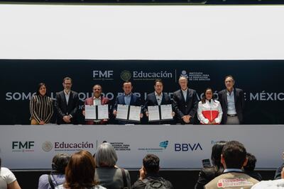 SEP e INEA se unen con la FMF; inicia campaña para reducir el analfabetismo  