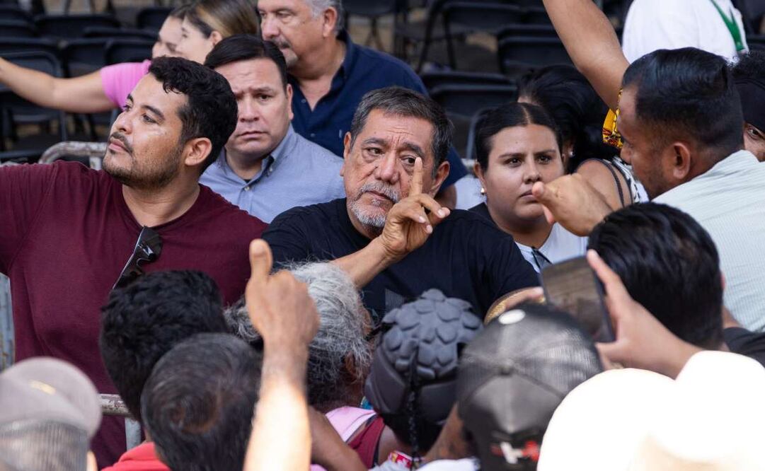El senador morenista Félix Salgado Macedonio en Guerrero. Foto: Hugo Salvador/EL UNIVERSAL
