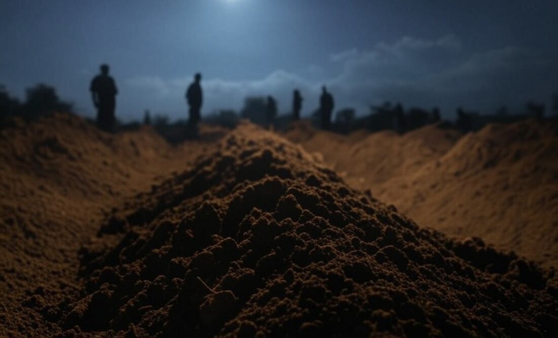 Durante las últimas décadas, los colectivos de buscadores de personas desaparecidas han tomado un papel indispensable en la localización de fosas y crematorios clandestinos. Foto: Generada con inteligencia artificial