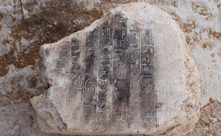 Hallan pirámide de hace 3 mil 700 años en El Cairo