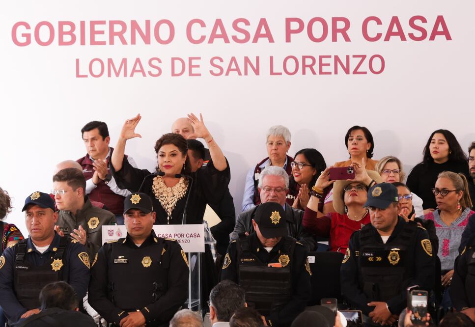 La Jefa de Gobierno de la CDMX, Clara Brugada, promete rehabilitar planta potabilizadora en Iztapalapa. (Foto: especial)