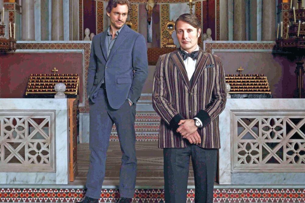 Dancy (ziquierda) le da vida a Will Graham un el agente del FBI que está detrás de la pista del Dr. Hannibal Lecter (derecha), que lo llevará a Italia (CORTESÍA)