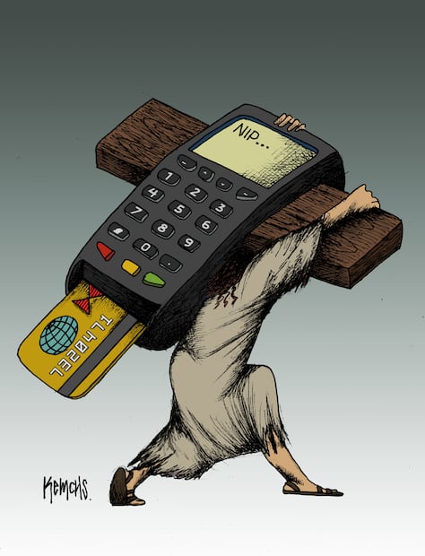 Gastos de vacaciones. Cartón de KEMCHS