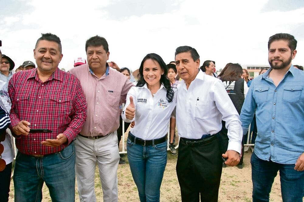 Alejandra del Moral agradeció el apoyo de más actores políticos. Foto: Especial