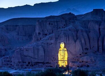Budas gigantes de Afganistán reviven en 3D