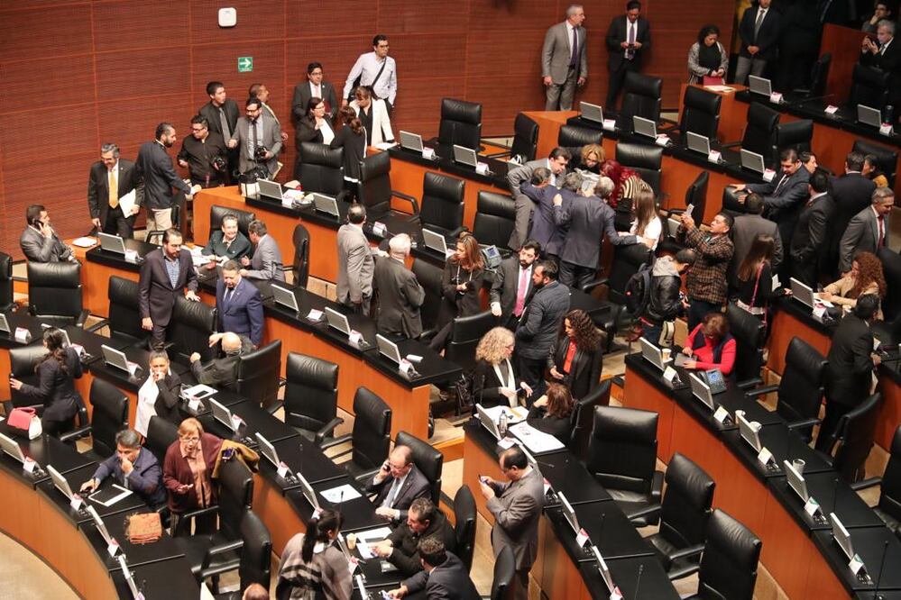 El Senado recibió la propuesta esta mañana. Foto: Lucía Godínez / EL UNIVERSAL