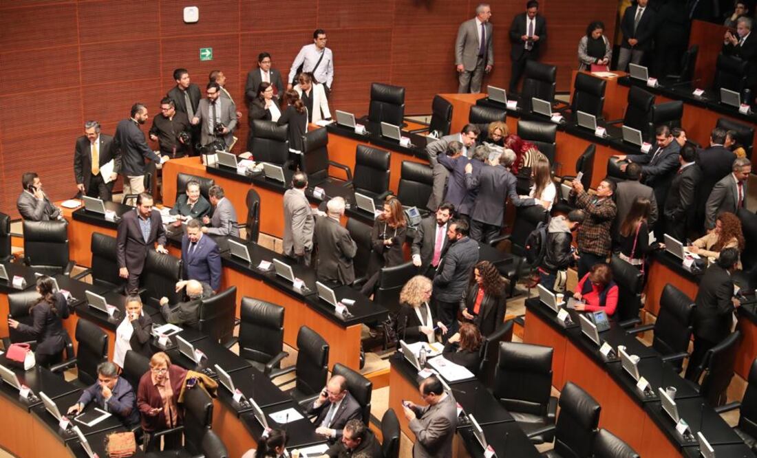 El Senado recibió la propuesta esta mañana. Foto: Lucía Godínez / EL UNIVERSAL