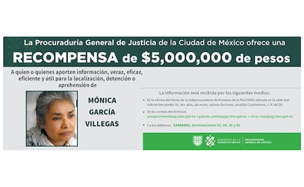 Difunden foto y teléfonos de recompensa por 5 mdp de Miss Mónica, dueña del Rébsamen
