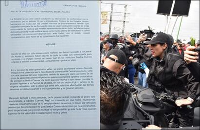 Sandra Cuevas presenta denuncia por secuestro exprés en la Central de Abasto de Iztapalapa