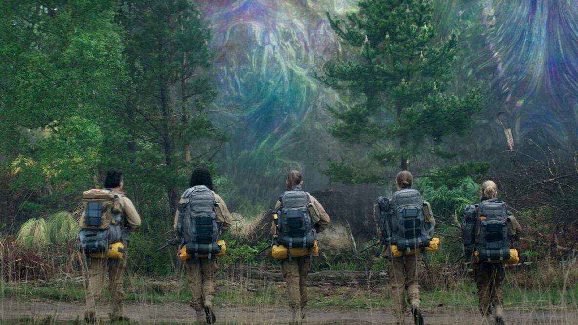 Annihilation: pastiche visual