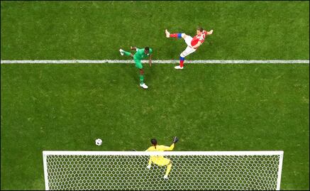 El gol de Artem Dzyuba ante la selección de Arabia Saudita