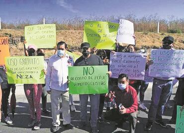 Exigen retirar ponchallantas