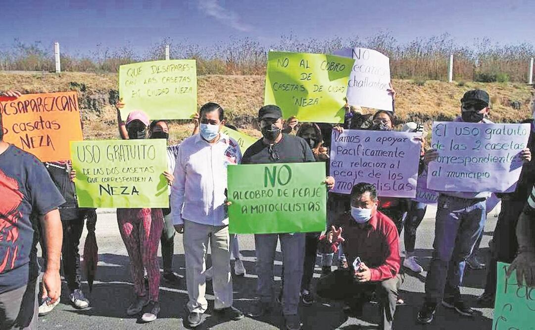 Automovilistas y motociclistas consideran que el sistema ponchallantas viola sus derechos humanos. Foto: Especial.