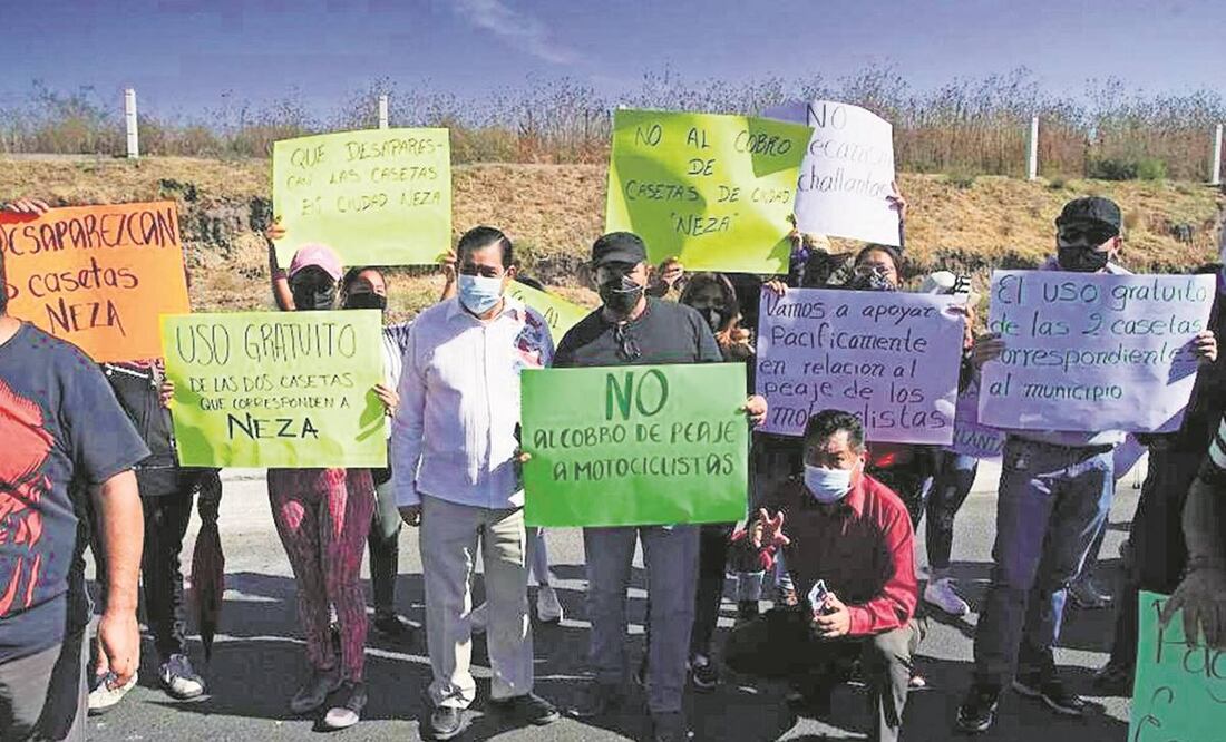 Automovilistas y motociclistas consideran que el sistema ponchallantas viola sus derechos humanos. Foto: Especial.