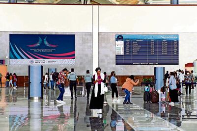 AIFA se suma al AICM y suspende actividades por caída de ceniza del volcán Popocatépetl