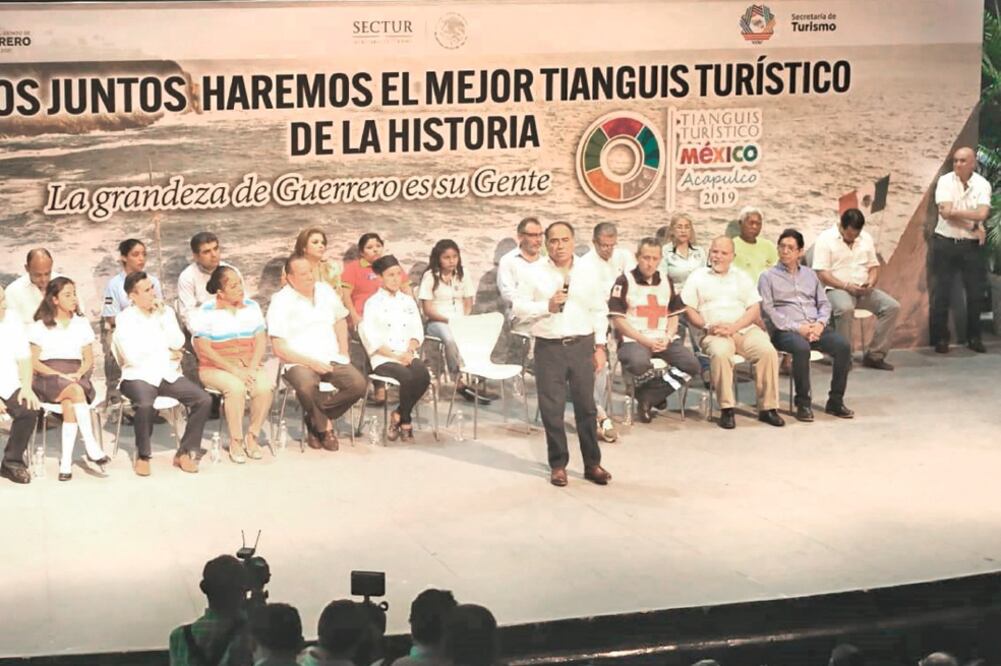 El gobernador de Guerrero, Héctor Astudillo, dijo que Acapulco está preparado para tener el mejor Tianguis Turístico de la historia.