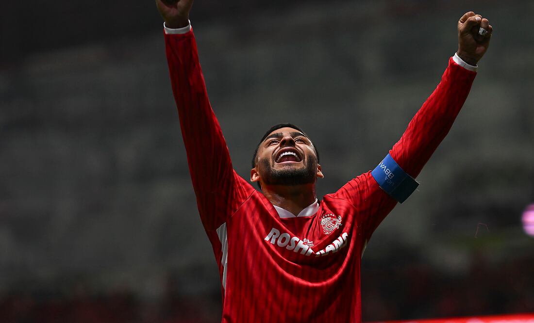 Alexis Vega festeja frente al América / Foto: Imago7