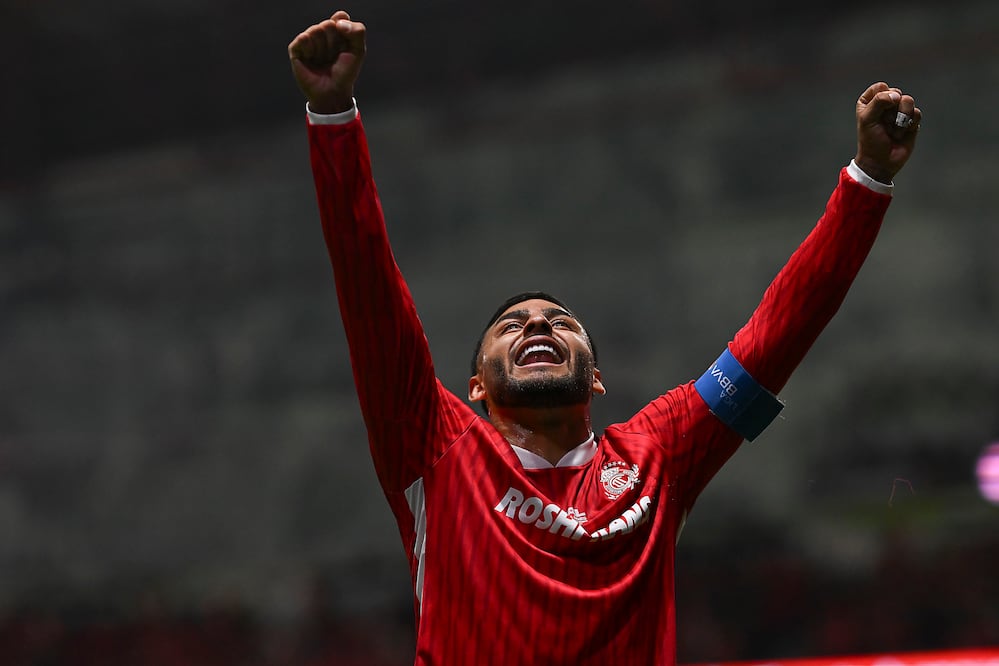 Alexis Vega festeja frente al América / Foto: Imago7