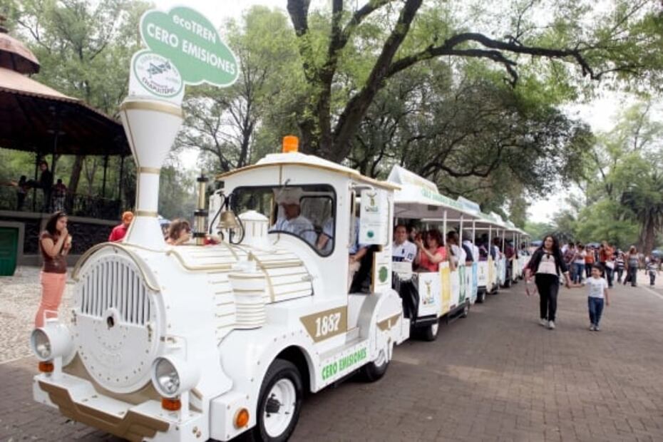 Así era el trenecito de Chapultepec