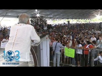 AMLO arma votación a mano alzada y con eso cancela Metrobús en La Laguna