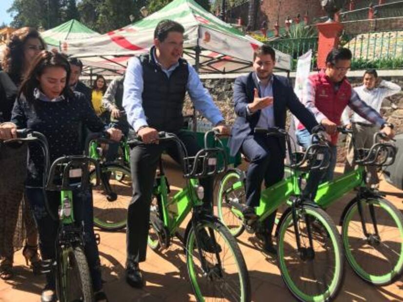 Inicia préstamo de bicicletas en Metepec