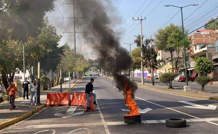 Tras 6 días de protestas por afectaciones del Tren Interurbano, vecinos liberan Avenida de las Torres; aceptan reunión con gobierno de CDMX