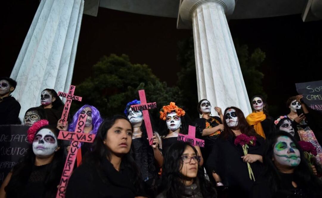 Catrinas reclamarán por feminicidios el Día de Muertos