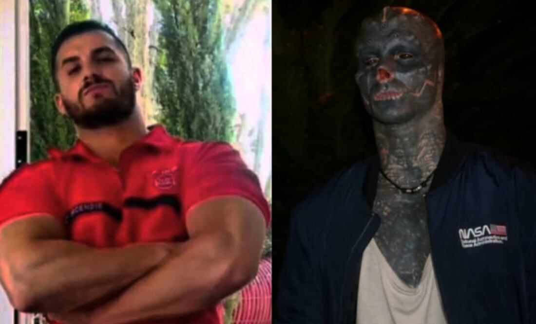 Anthony Loffedo, de 33 años, es un joven francés que vive en México. Foto: Instagram @the_black_alien_project