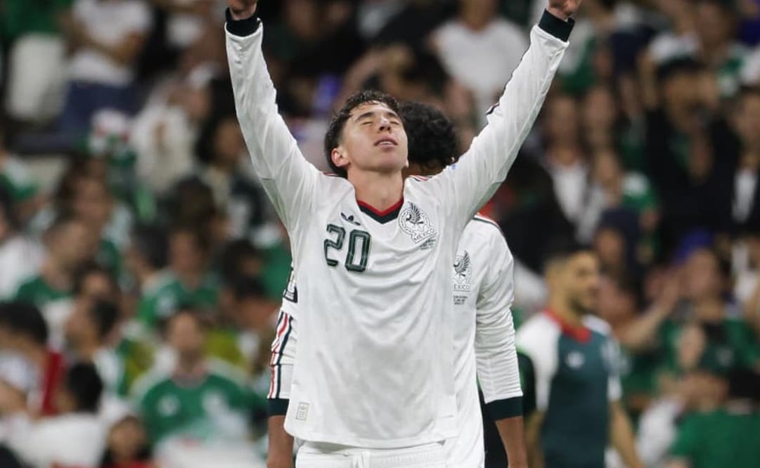 Mateo Chávez anotó el primero de la noche vs Chequia / Foto: Carlos Mejía-EL UNIVERSAL
