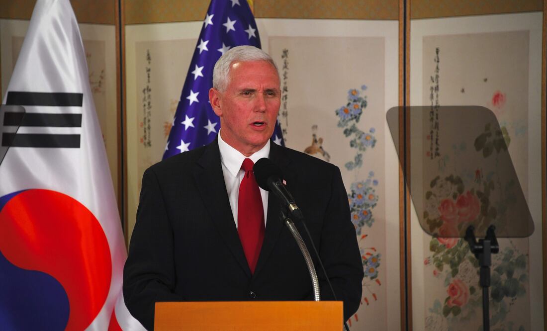 El vicepresidente de EU, Mike Pence (Foto: AFP)