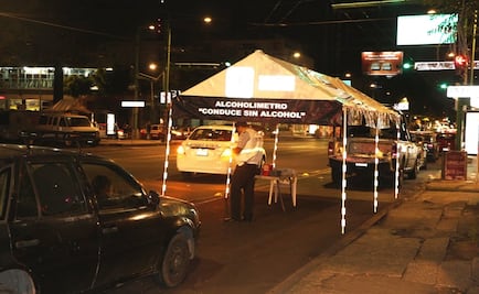 Alcoholímetro opera las 24 horas por fiestas decembrinas