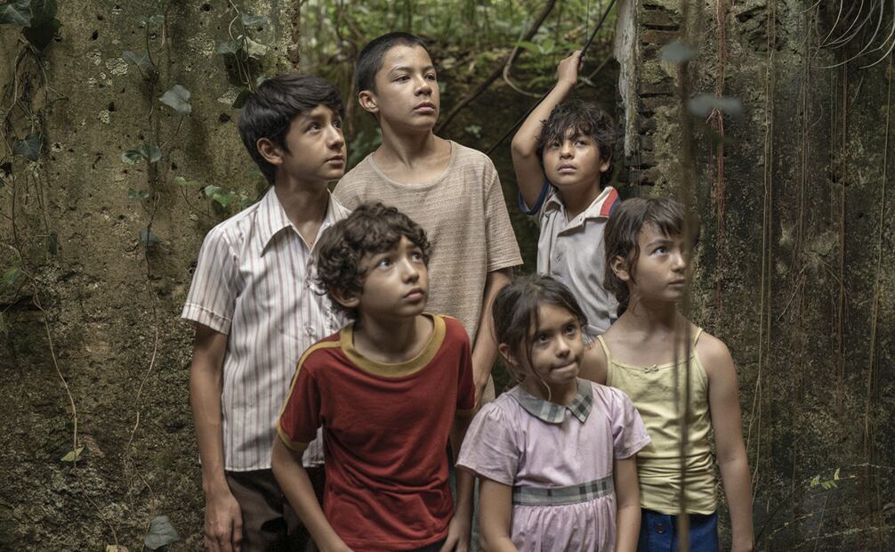 La serie se filmó durante 15 semanas en locaciones de Veracruz, cuyo bosque recrea un pueblo rural en 1986.