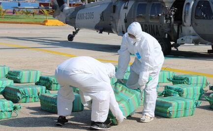 Aseguran casi dos toneladas de cocaína en Guerrero; golpe al narco asciende a 400 mdp