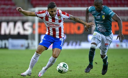 Chivas y León empatan en la ida de las semifinales