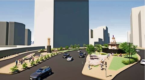 Antimonumenta se queda en la ex-Glorieta de Colón