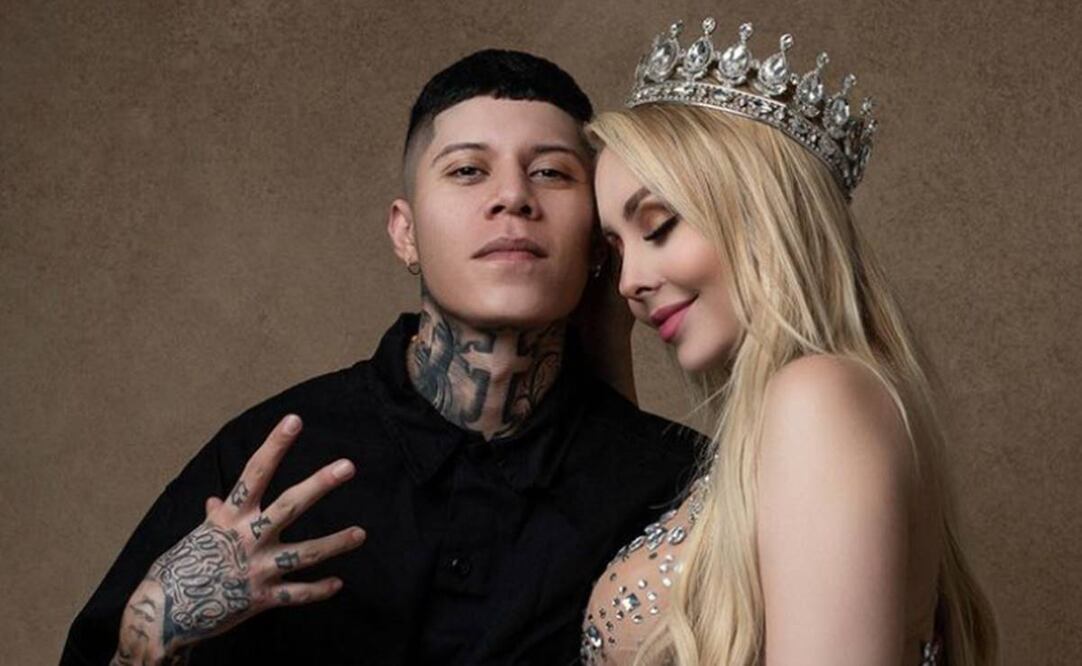 Santa Fe Klan y Maya Nazor son papás de un niño que acaba de cumplir un año de edad. Foto: Instagram Maya Nazor.