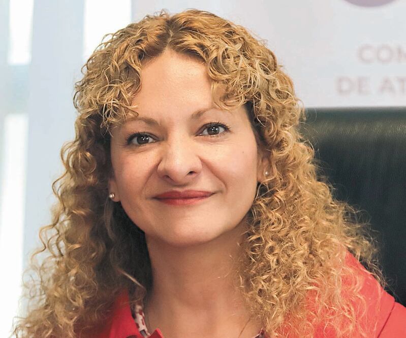 Mara Gómez dijo que ella y su equipo guiarán su trabajo en favor de las víctimas. Foto: QUETZALLI BLANCO. NOTIMEX