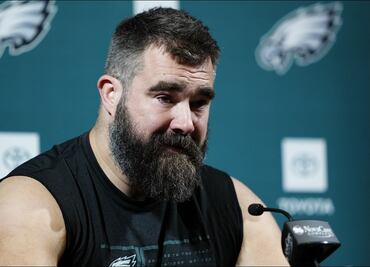 Jason Kelce anunció su retiro de la NFL después de 13 temporadas