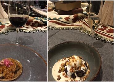 Aprende sobre vino mientras disfrutas cocina de brasa y leña