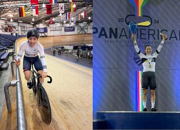 La mexicana Daniela Gaxiola gana medalla de oro y es la mejor ciclista de América