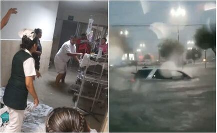 Tormenta inunda inmuebles y calles en Reynosa