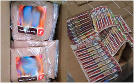 IMPI halla polvo para preparar chocolate y cepillos de dientes con marca falsificada