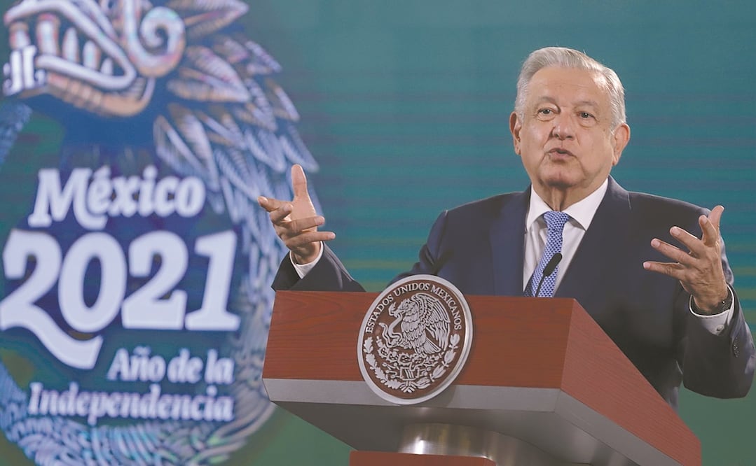 El presidente Andrés Manuel López Obrador mencionó que la OEA, si así lo requiere, puede indagar sobre las elecciones pasadas. Foto: BERENICE FREGOSO. EL UNIVERSAL