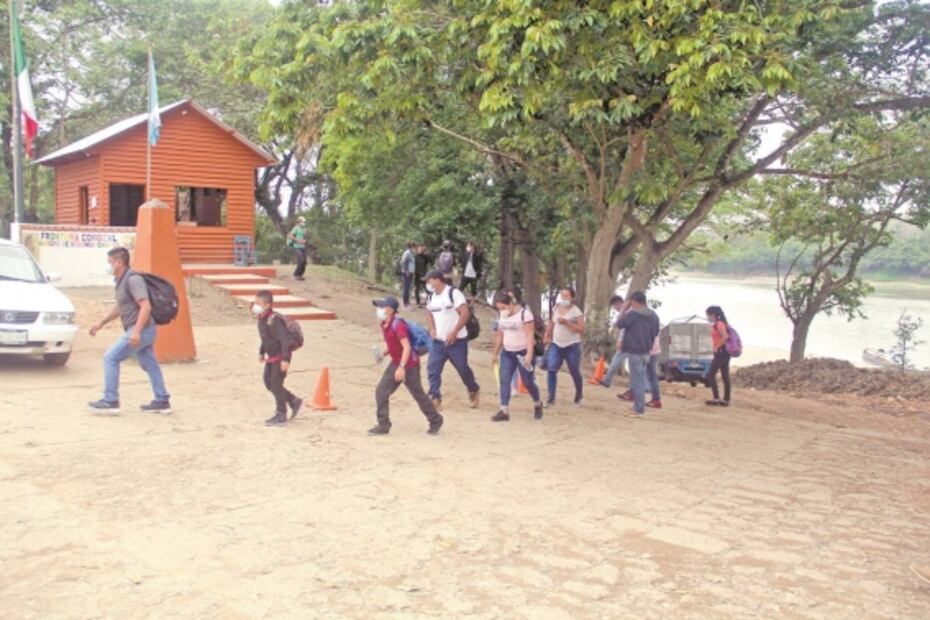 Muro militar empuja a migrantes a la Selva Lacandona