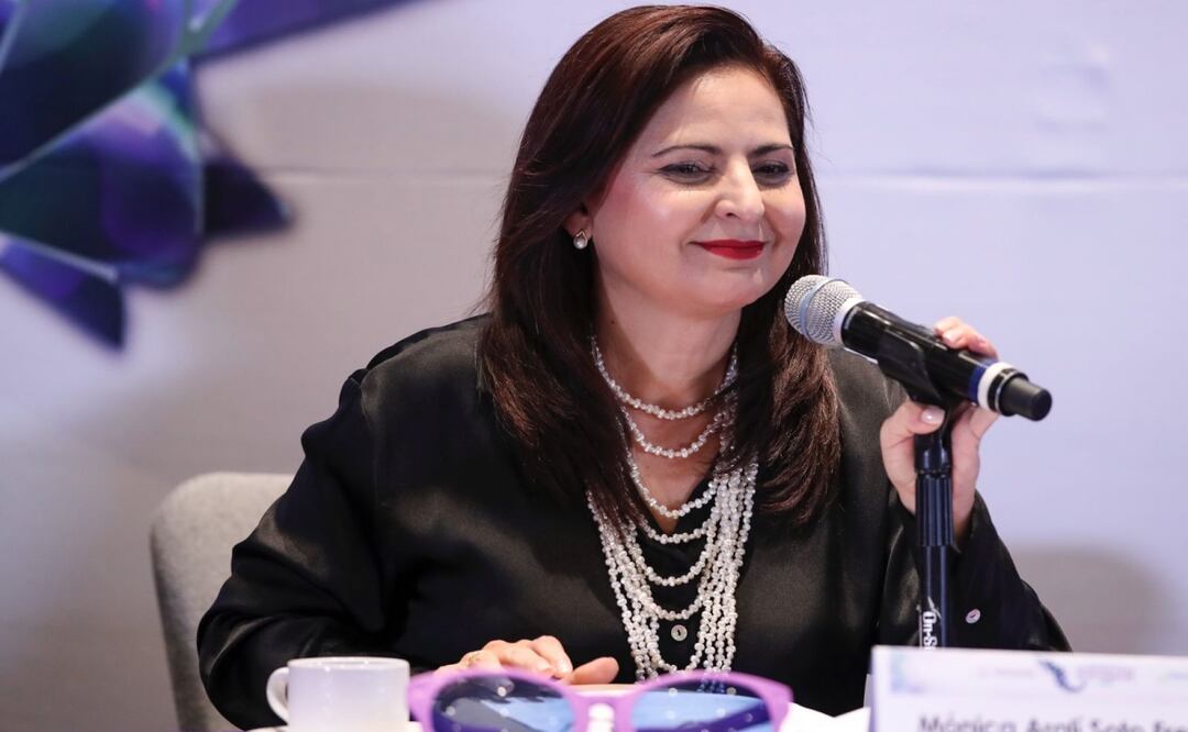 Magistrada presidenta del Tribunal Electoral del Poder Judicial de la Federación (TEPJF), Mónica Aralí Soto Fregoso (05/09/2025). Foto: Especial